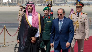 Saudi Crown Prince arrives in Egypt