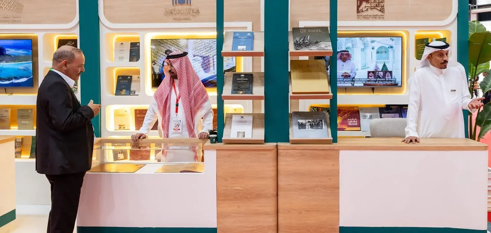 Saudi Arabia has inaugurated its pavilion as Guest of Honor at the 2026 Algiers International Book Fair. (Photo: SPA)